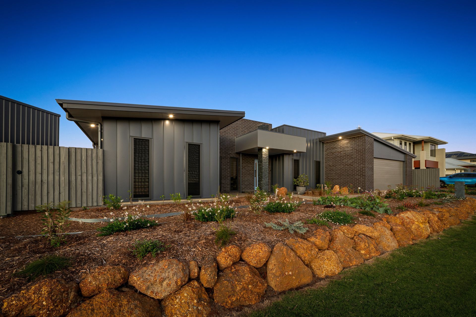 Modern Single-Story Homes with Dark Roofs — Gatley Building Design in Childers, QLD