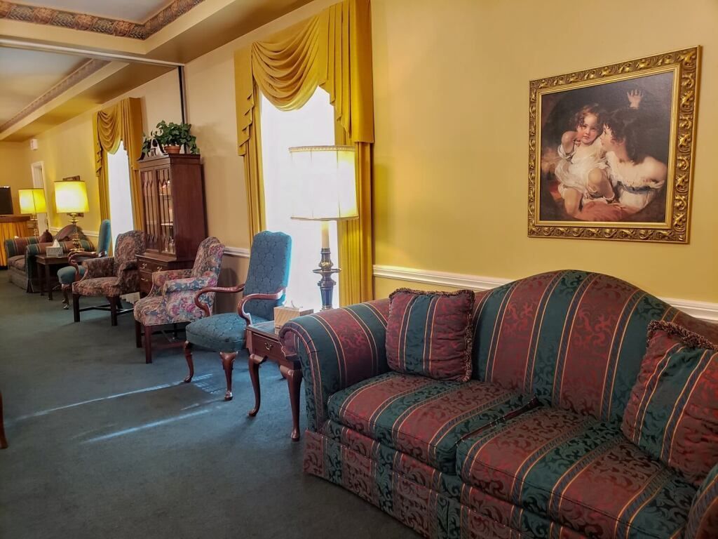 Gladfelter-Roetker Funeral Home Seating Room