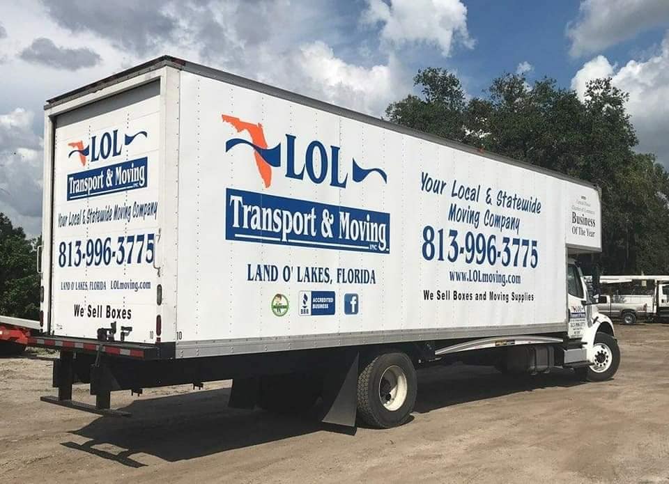 Moving Services Land O Lakes Fl Lol Transport Moving
