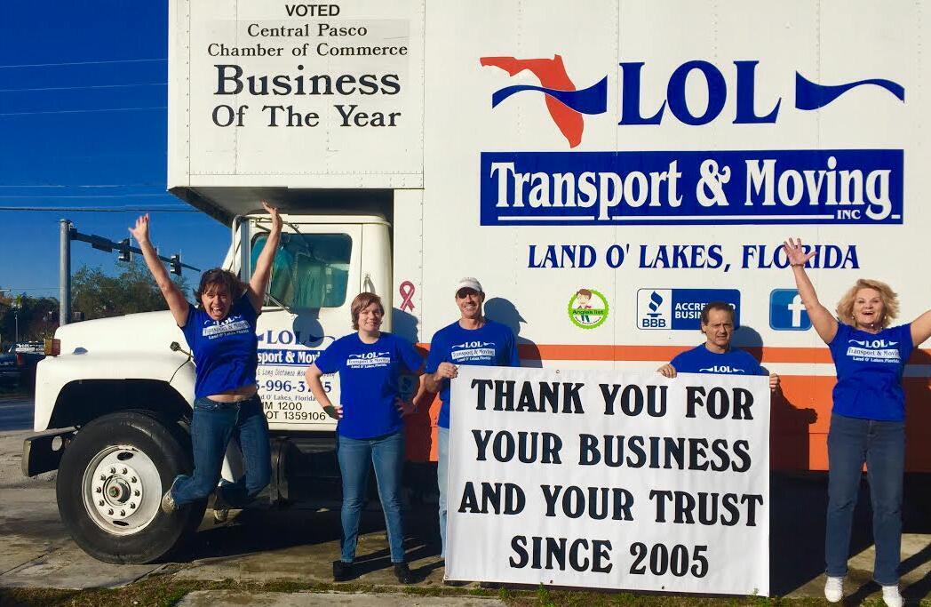 Moving truck | Land O Lakes, FL | LOL Transport & Moving