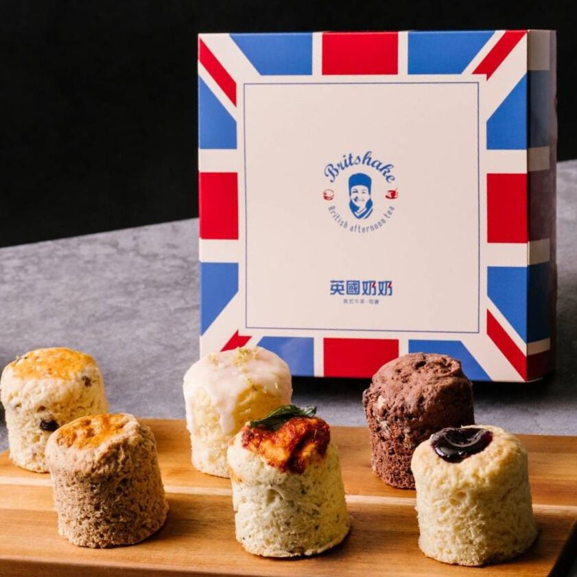 英國奶奶英式司康果醬禮盒(6入)