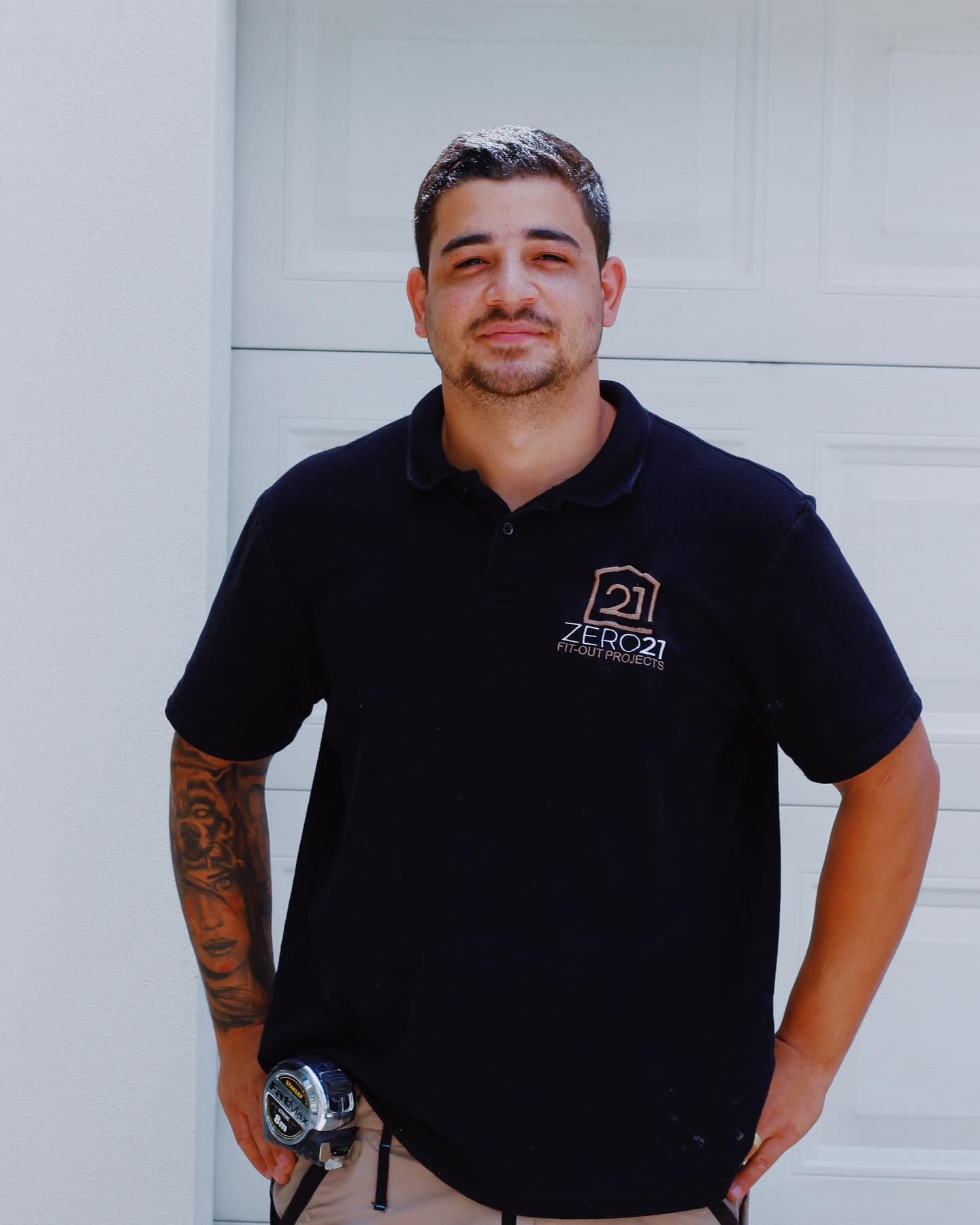 Man in Black Polo Shirt — Zero 21 Fit-Outs & Joinery: Kitchen Renovation Gold Coast In Molendinar, QLD