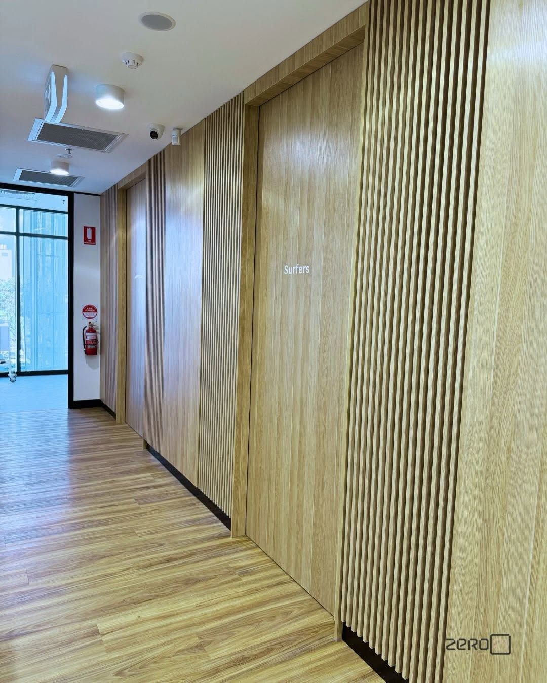 Timber Wall Panelled Hallway Renovation — Zero 21 Fit-Outs & Joinery: Kitchen Renovation Gold Coast in Molendinar, QLD