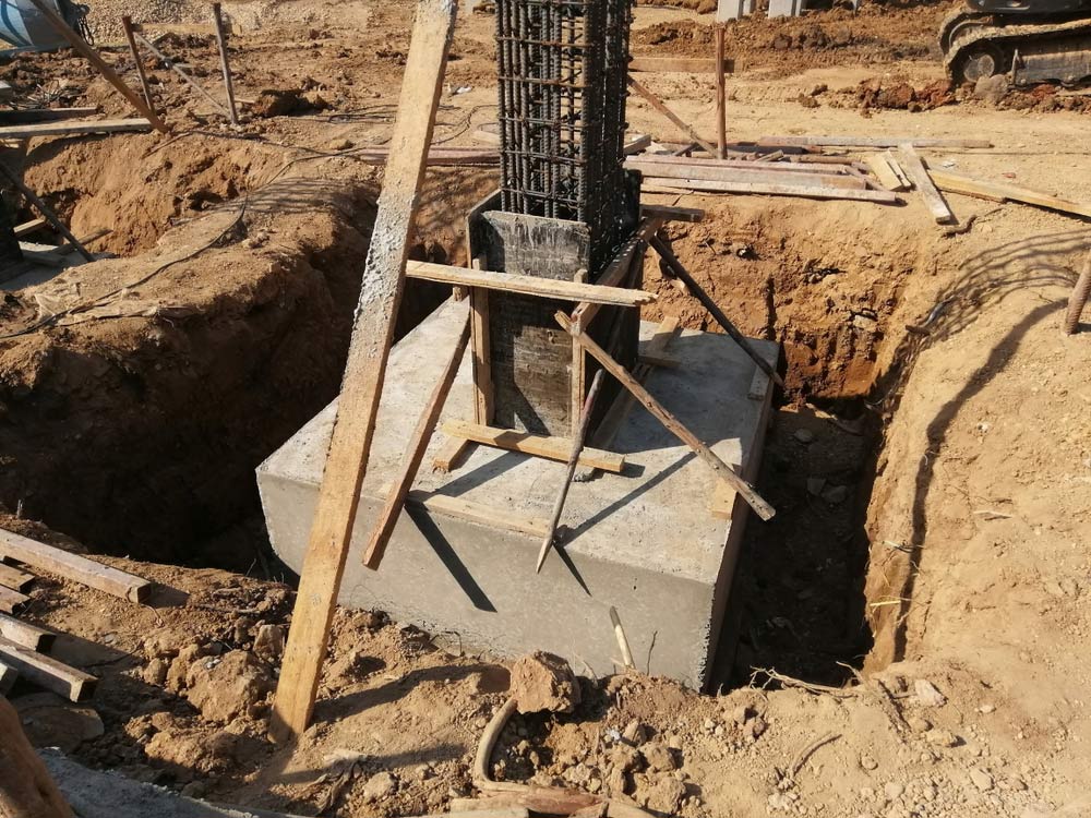 Concrete Footings And Reinforcing For New Home Under Construction — Maitland Concreting Specialists In Maitland New South Wales