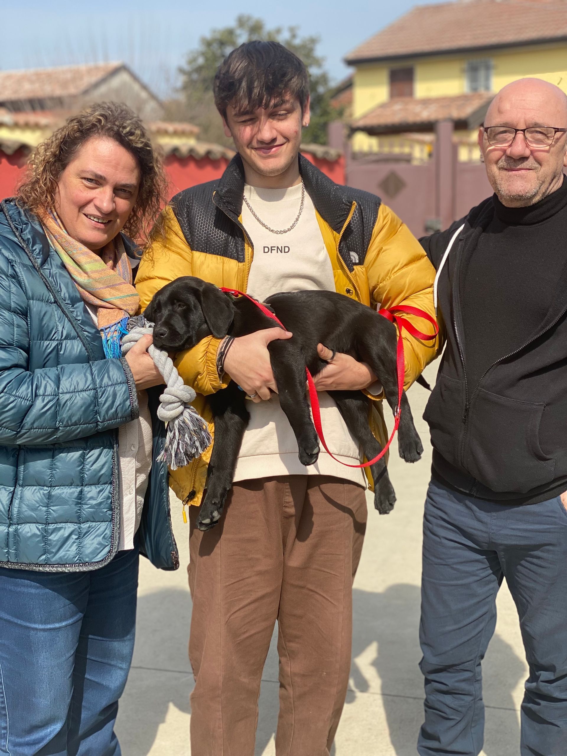 Allevamento Enci FCI Labrador in provincia di Pavia - I Labrador di Casa Paraporti - Consegna cuccioli
