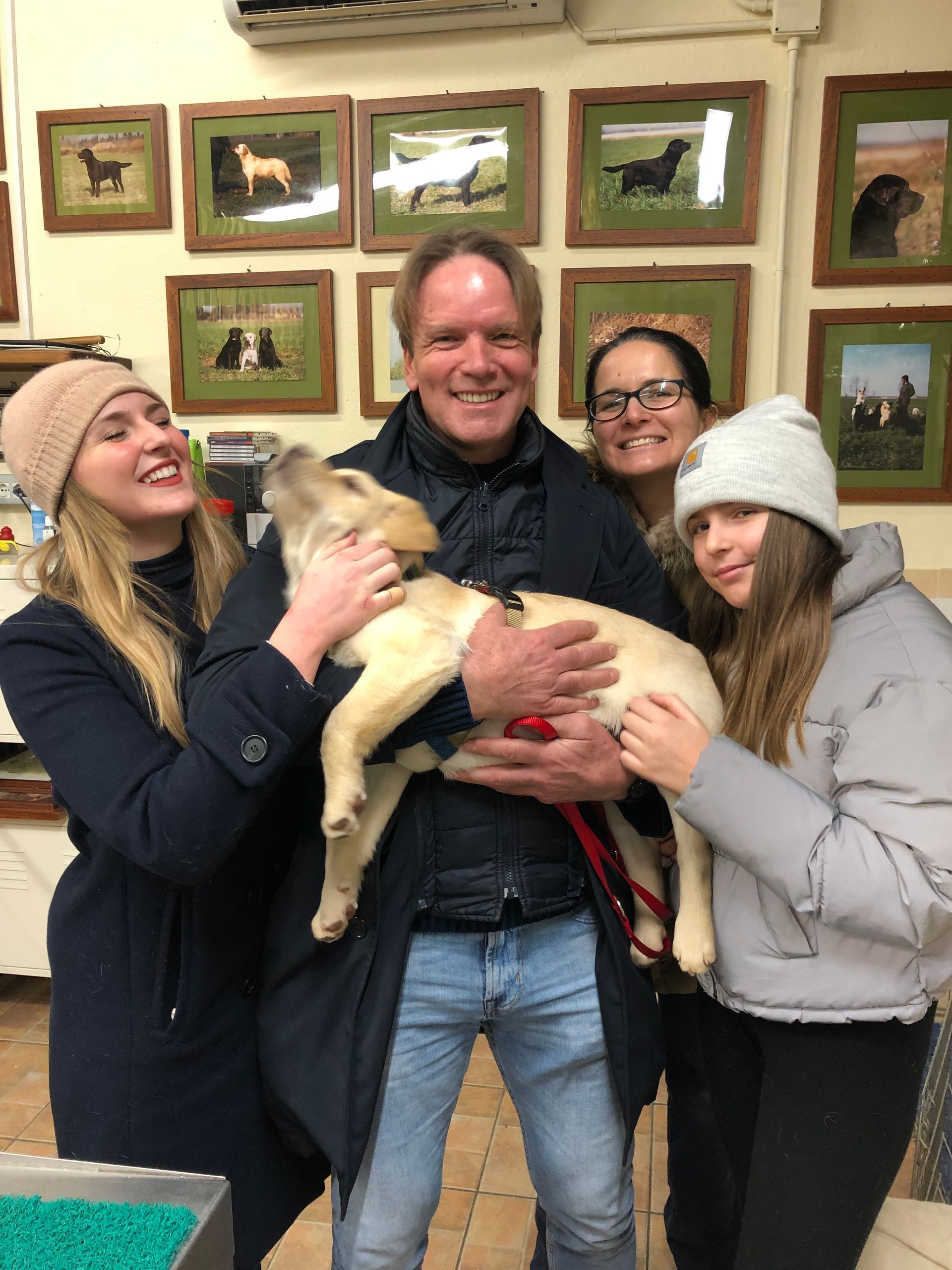 Allevamento Enci FCI Labrador in provincia di Pavia - I Labrador di Casa Paraporti - Consegna cuccioli