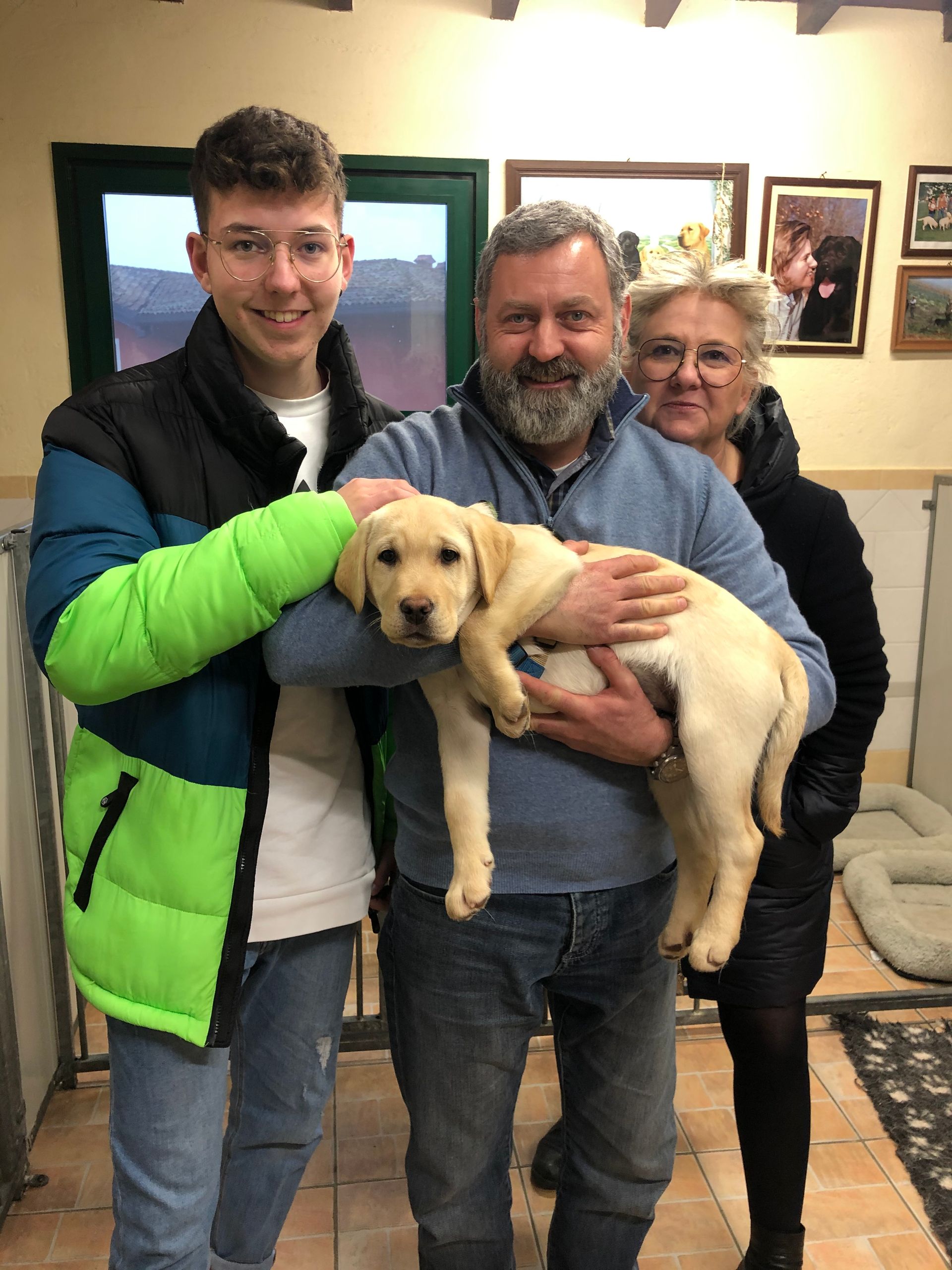 Allevamento Enci FCI Labrador in provincia di Pavia - I Labrador di Casa Paraporti - Consegna cuccioli