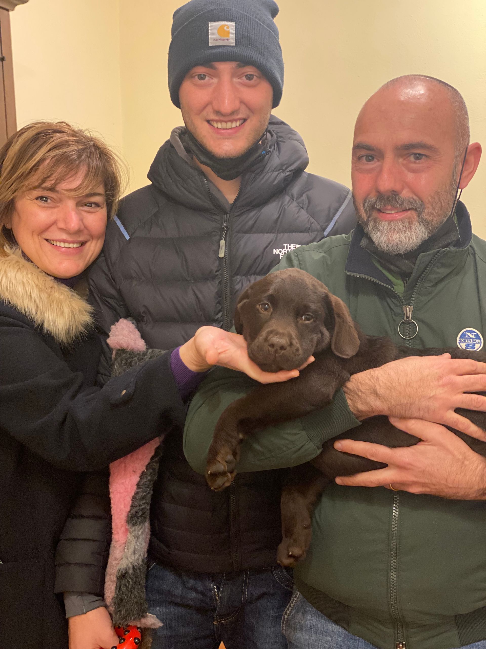 Allevamento Enci FCI Labrador in provincia di Pavia - I Labrador di Casa Paraporti - Consegna cuccioli