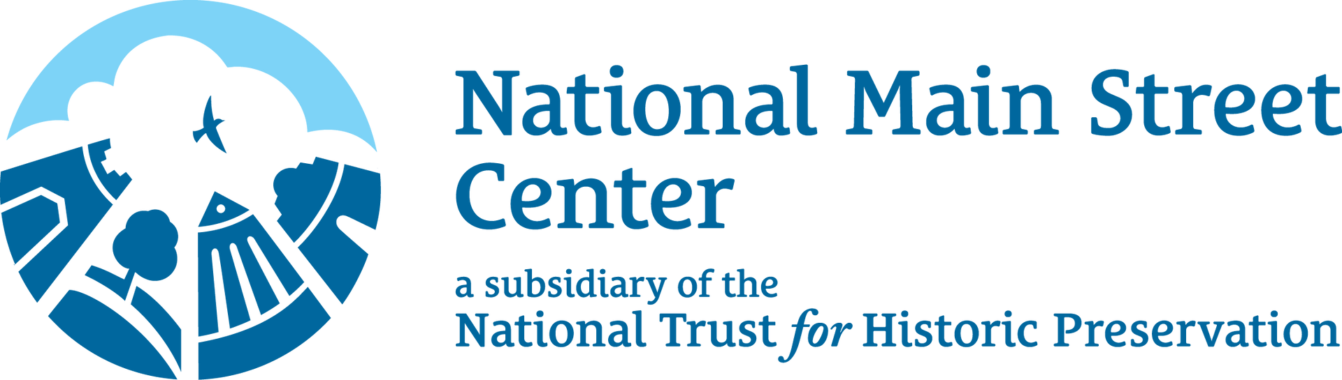 The national main street center is a subsidiary of the national trust for historic preservation