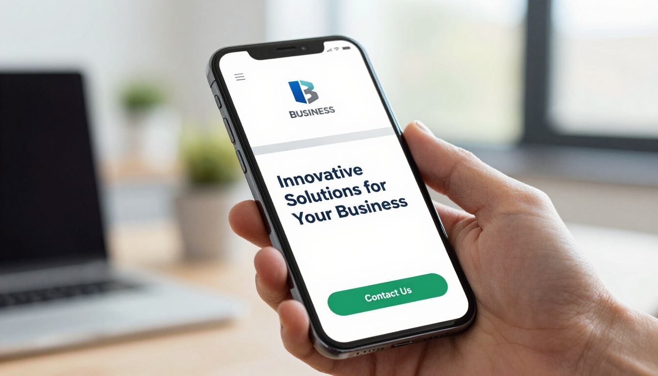 Mobile responsive website