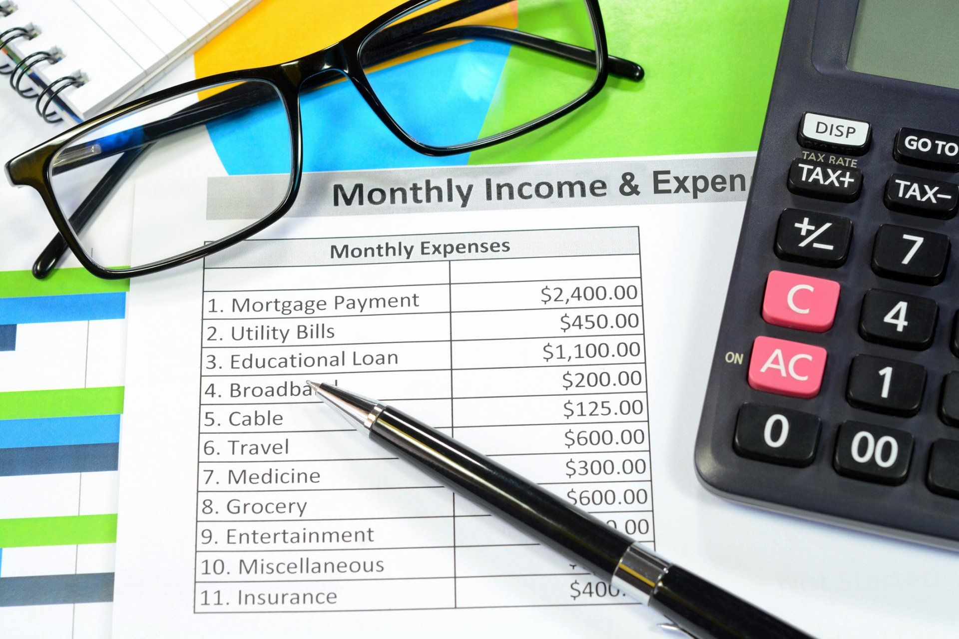 Monthly Expenses and Personal Finance — Billings, MT — Able Tax & Accounting