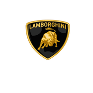 A lamborghini logo with a bull on it