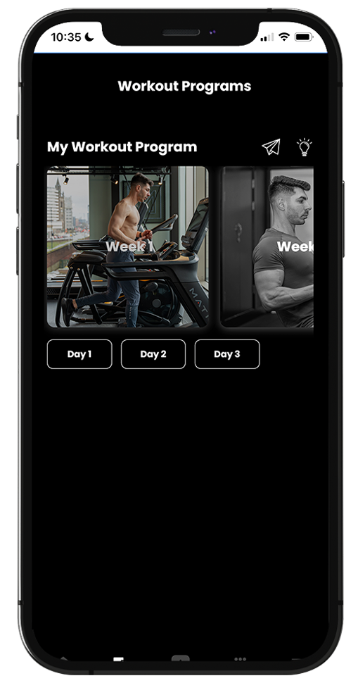 Customised workout plan