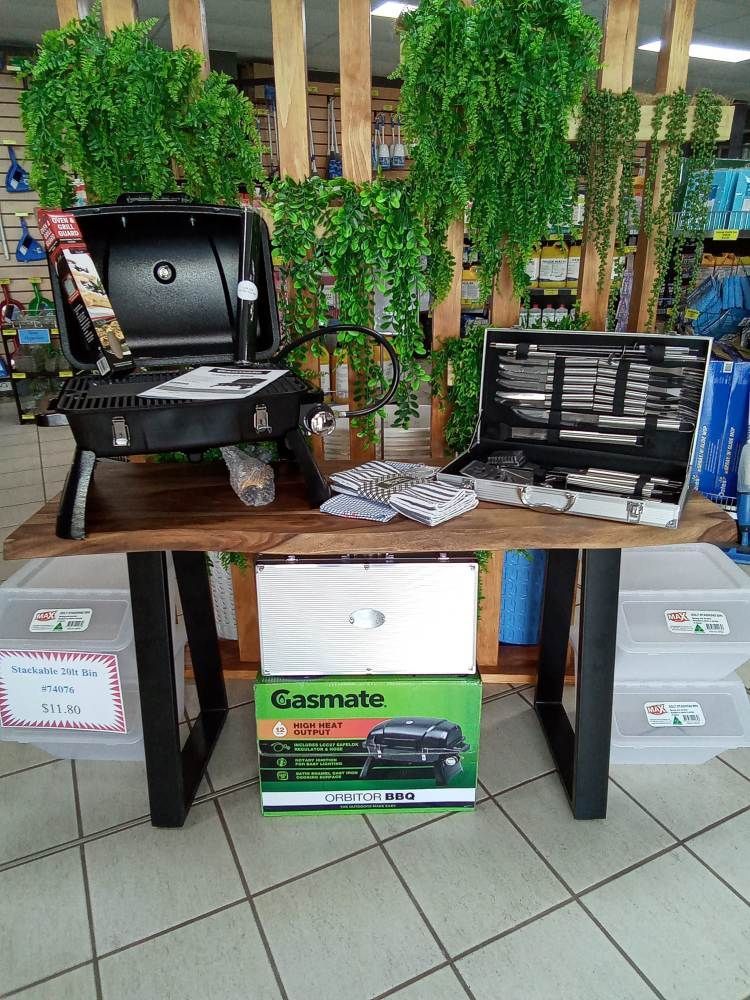 A Table With A Grill And A Box On It In A Store — A1 Cleaner Carpets N Homecare In Yungaburra, QLD