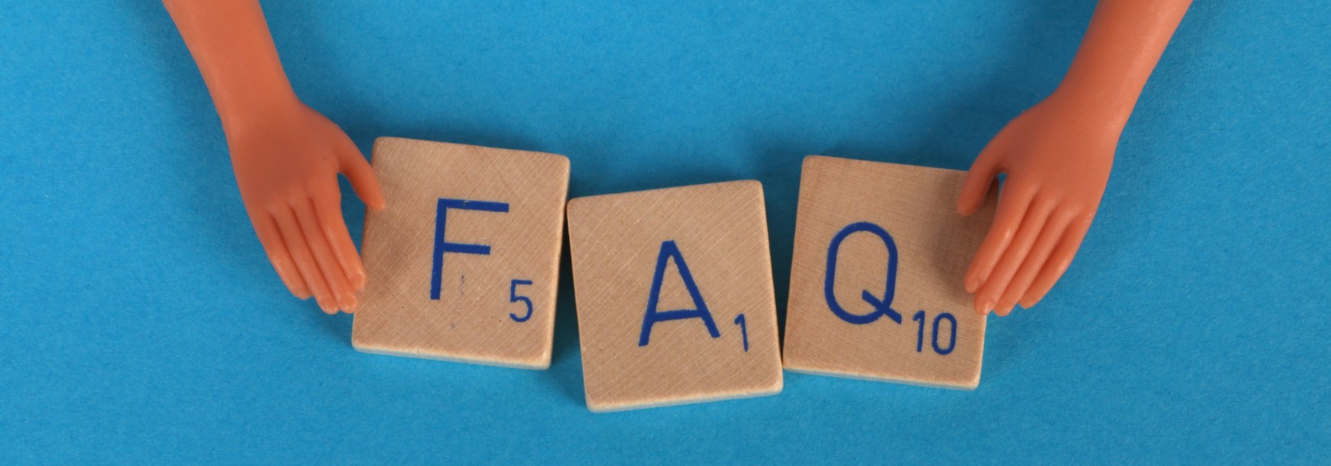 Doll Hand Holding FAQ Wood Tiles
