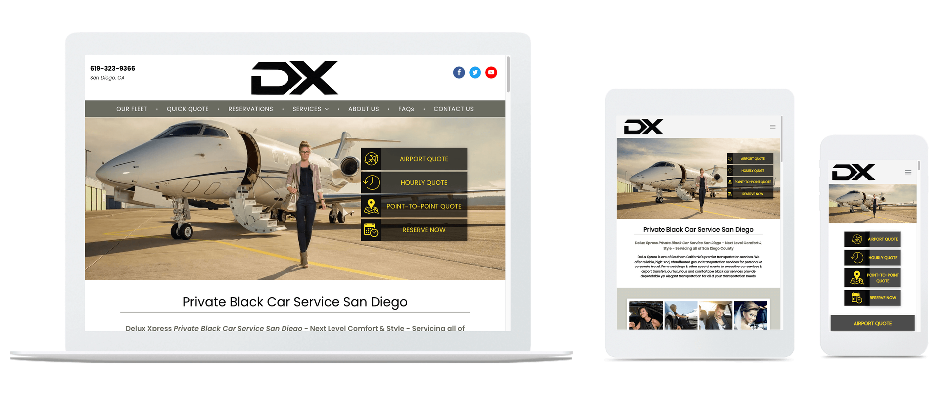 chauffeur service companies near me