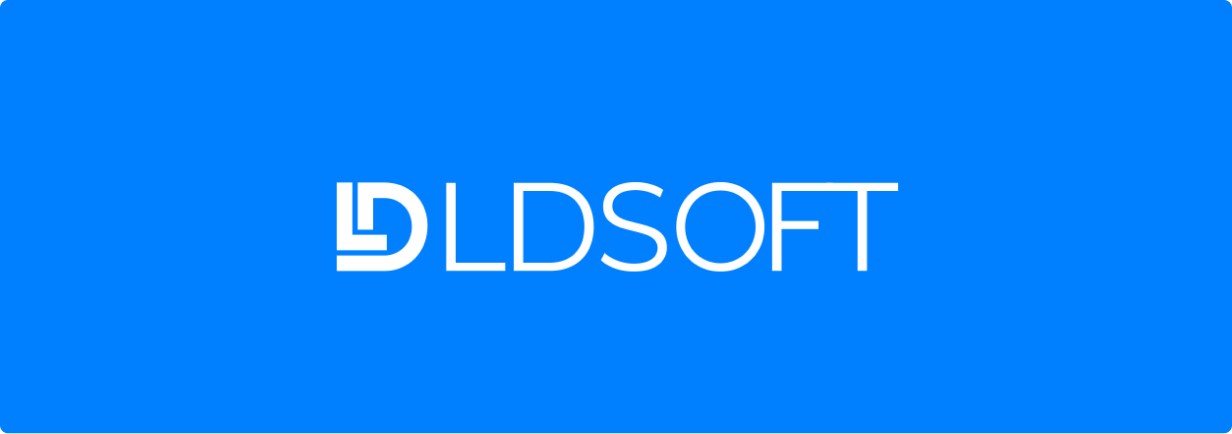 LD SOFT logo