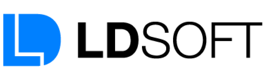 LD SOFT logo