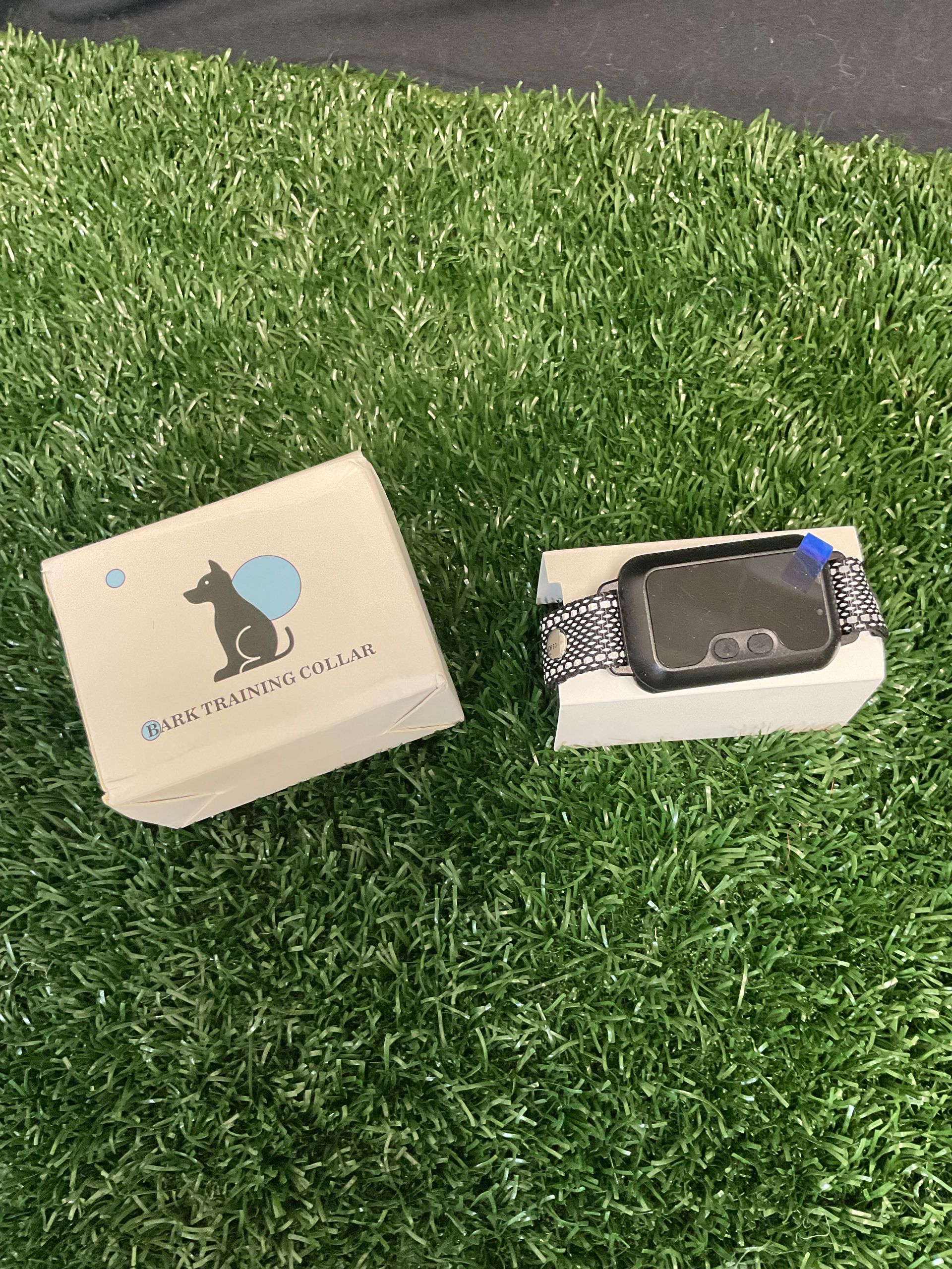Bark training collar