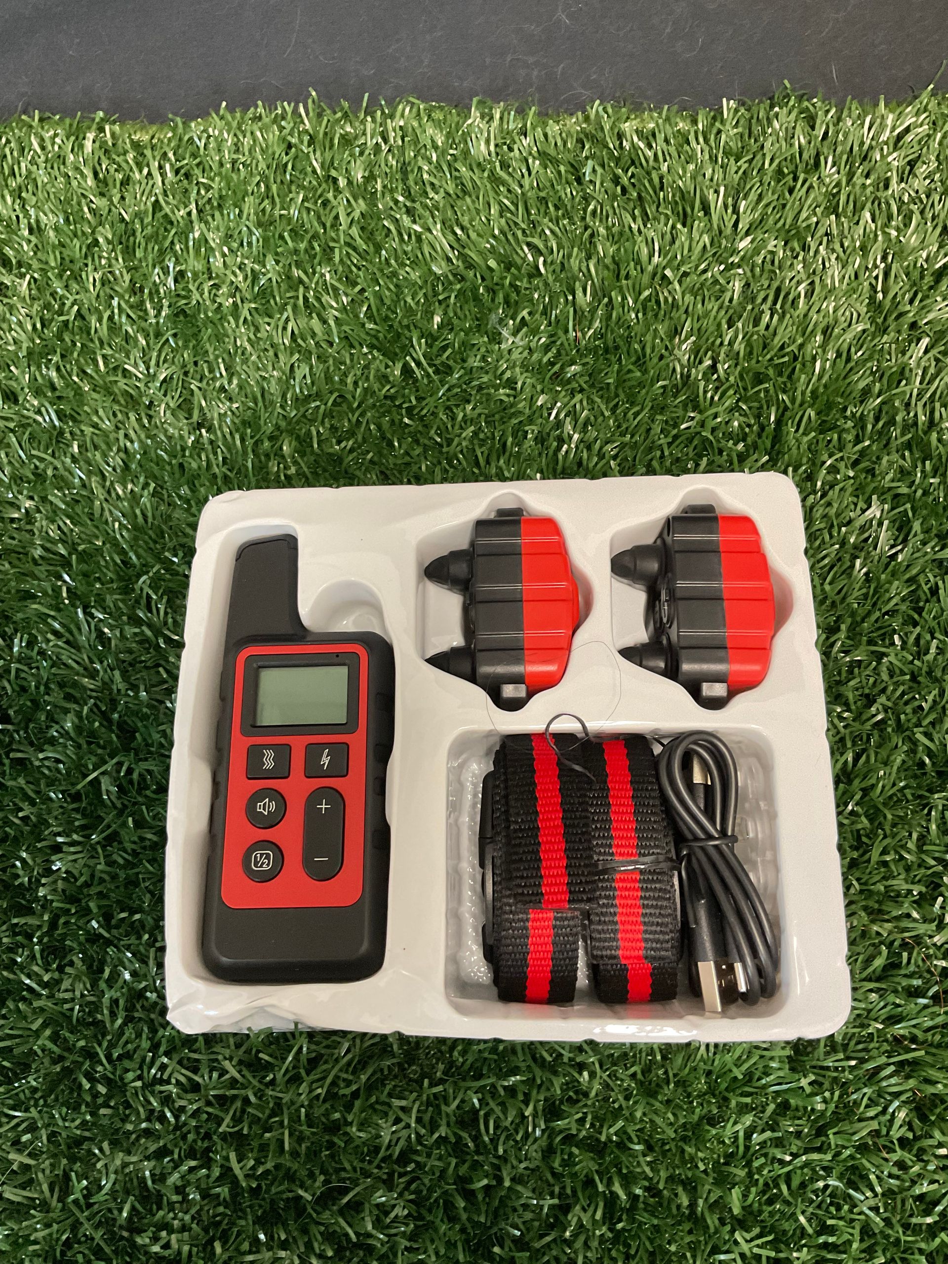 Remote dog training collar