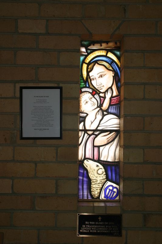 ‘Madonna and Child’ (Mothers Union window)  (Peter Ferguson)
