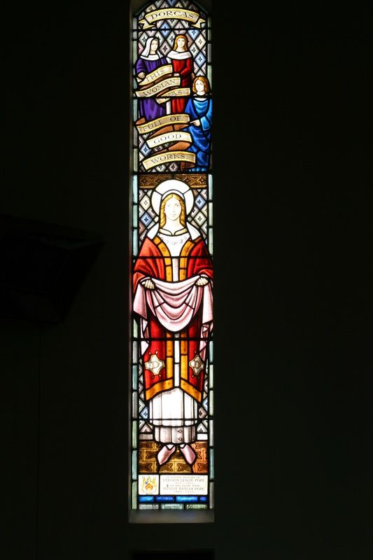 'Dorcas' (John Ferguson) Large window