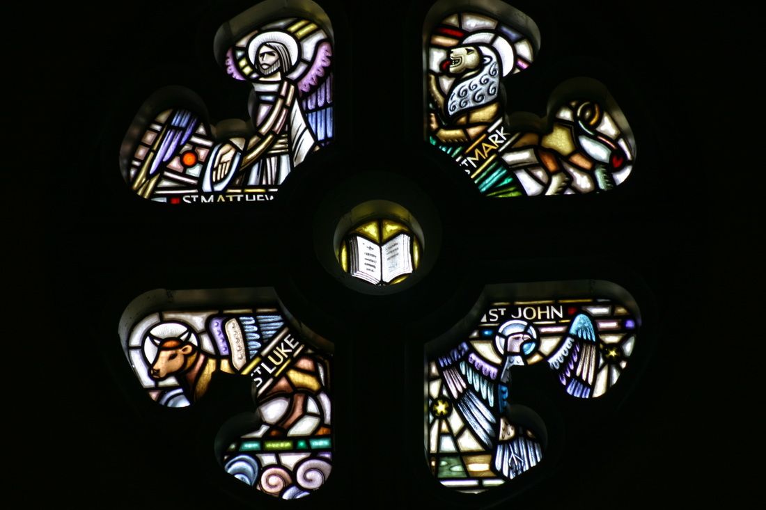‘The Rose Window’ (The four Gospel writers)  - (John Ferguson)