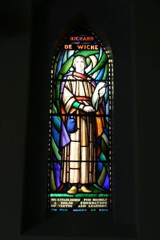 Richard de Wiche, a student (St Richard)  (Christian Waller)