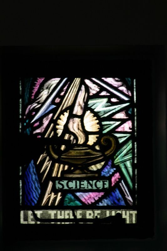 'Marie Curie' -small window - (Napier Waller)