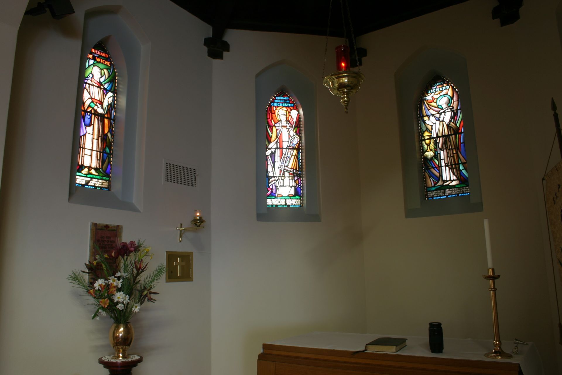 St Richard Chapel windows