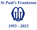The logo for st paul 's frankston 70th birthday