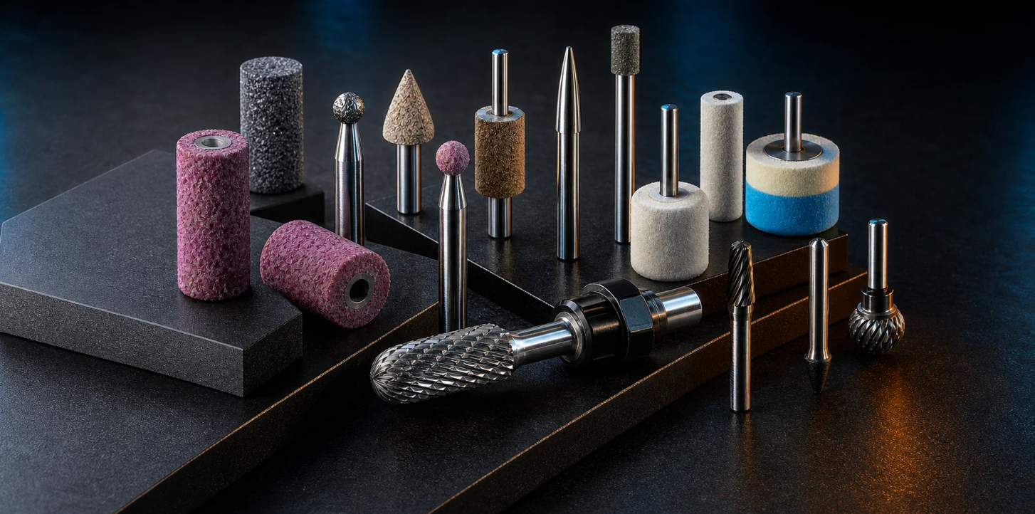 LUKAS mounted points and carbide burrs