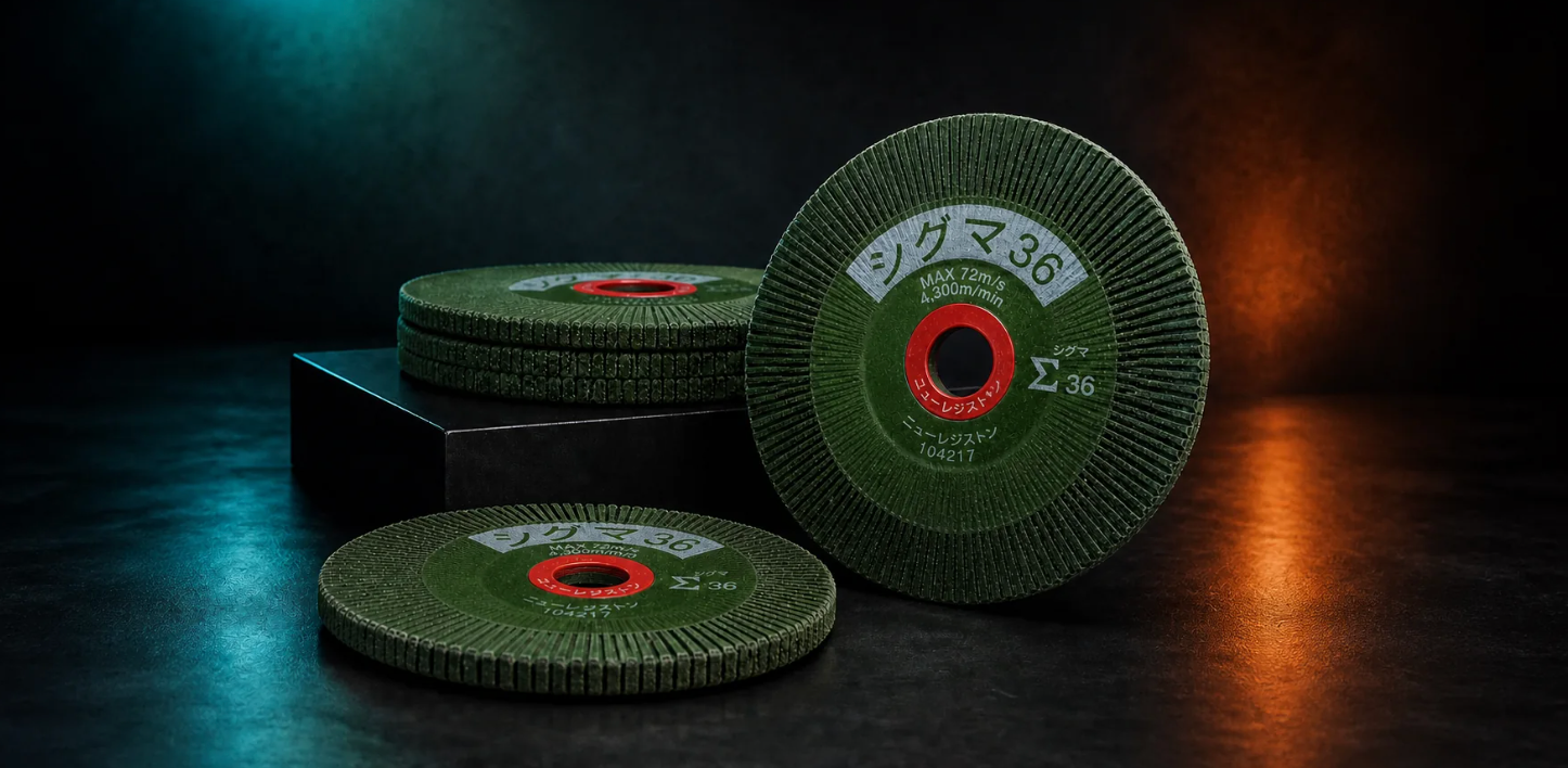 NRS Super Green Sigma grinding discs
