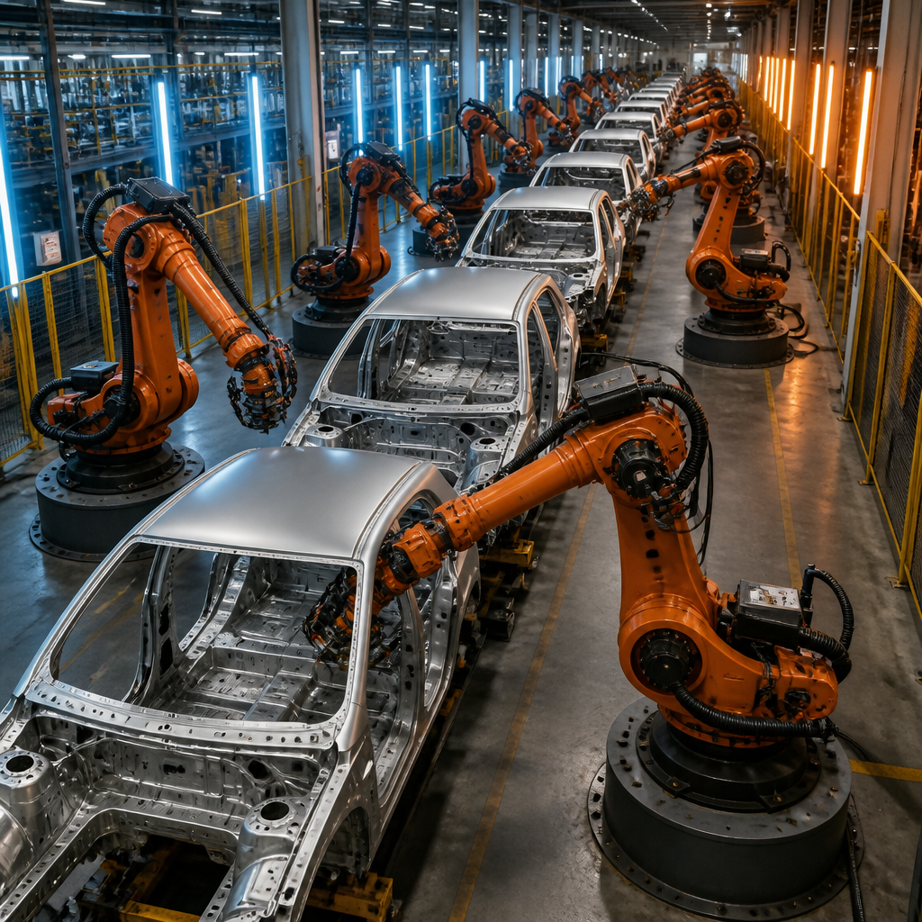 Robotic Paint Shop