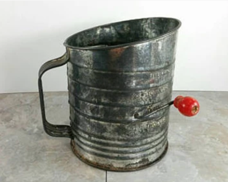 old fashioned sifter