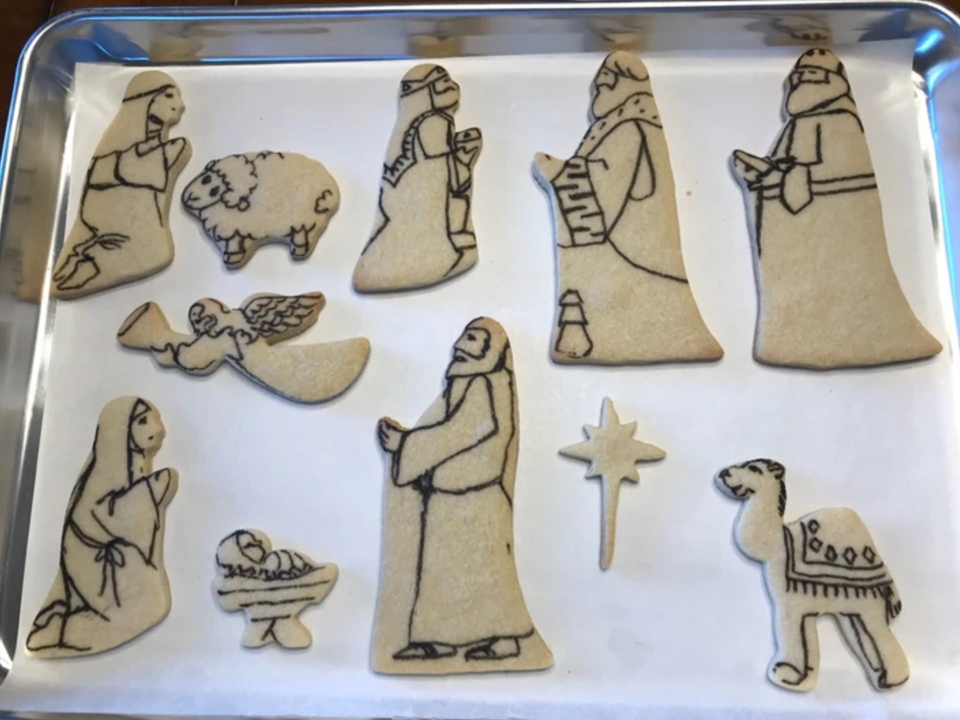 Easter Jesus sugar cookies