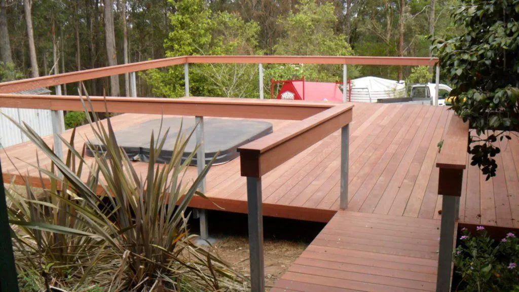 A Wooden Deck — Manning Valley Patios in Harrington, NSW