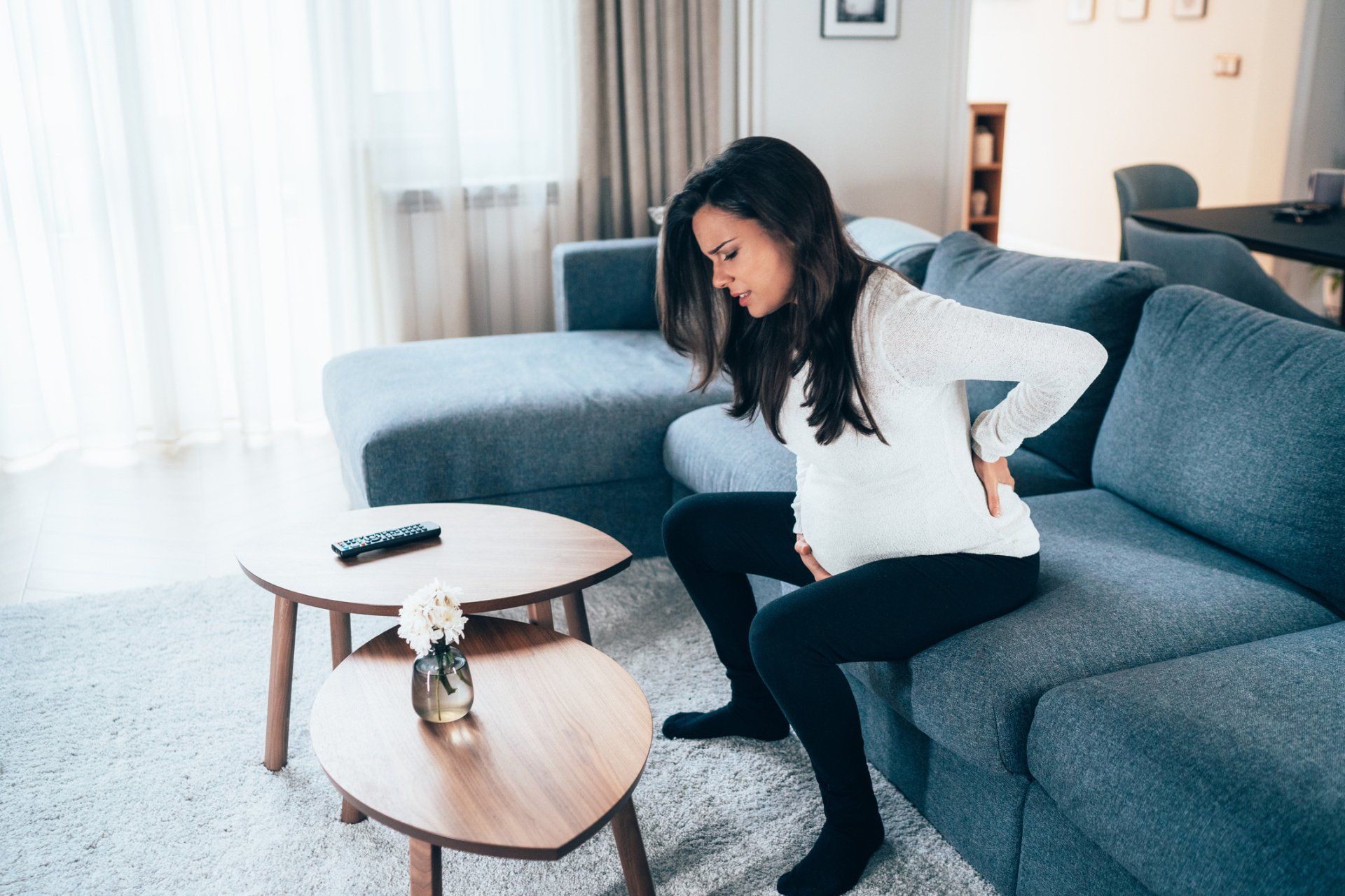 Pregnant woman having a back pain | Colorado Springs, CO | The Partridge Family Practice