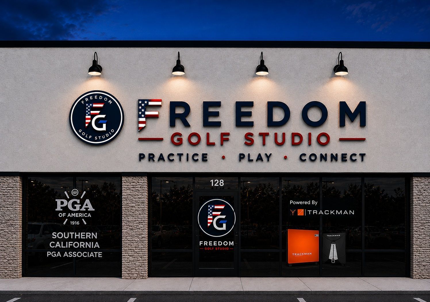 Rialto, California. Powered by TrackMan