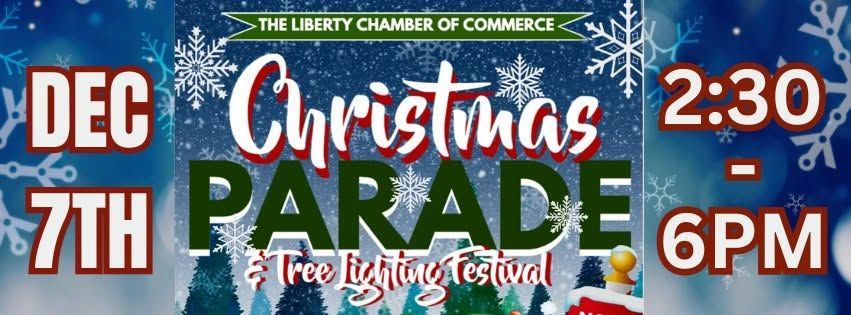 Liberty Christmas Parade poster