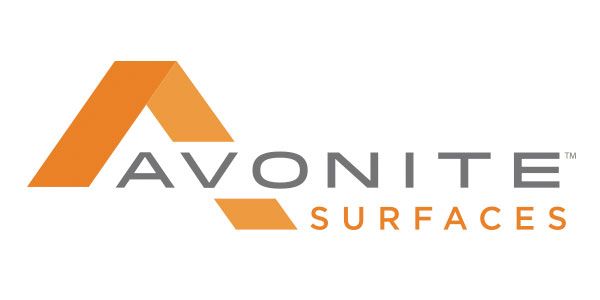 Avonite surfaces logo on a white background