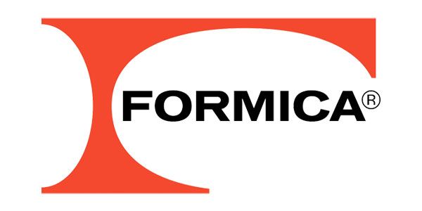 The formica logo is red and black on a white background.