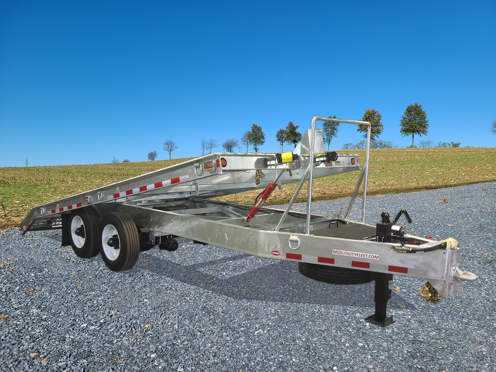 Tracked Vehicle Haulers | MGS Incorporated Utility Fleet Solutions ...