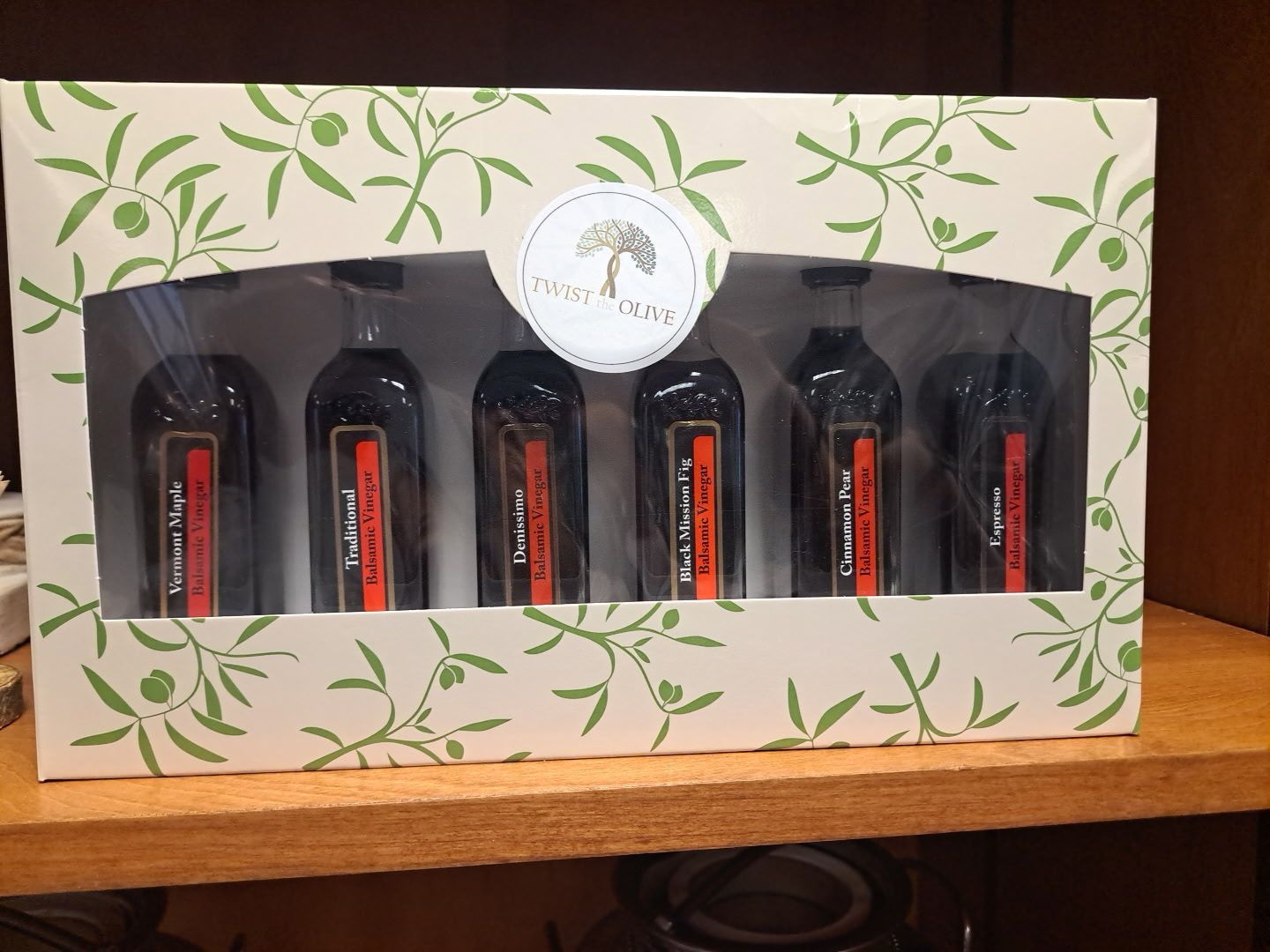 Balsamic vinegar  6 bottle sampler pack