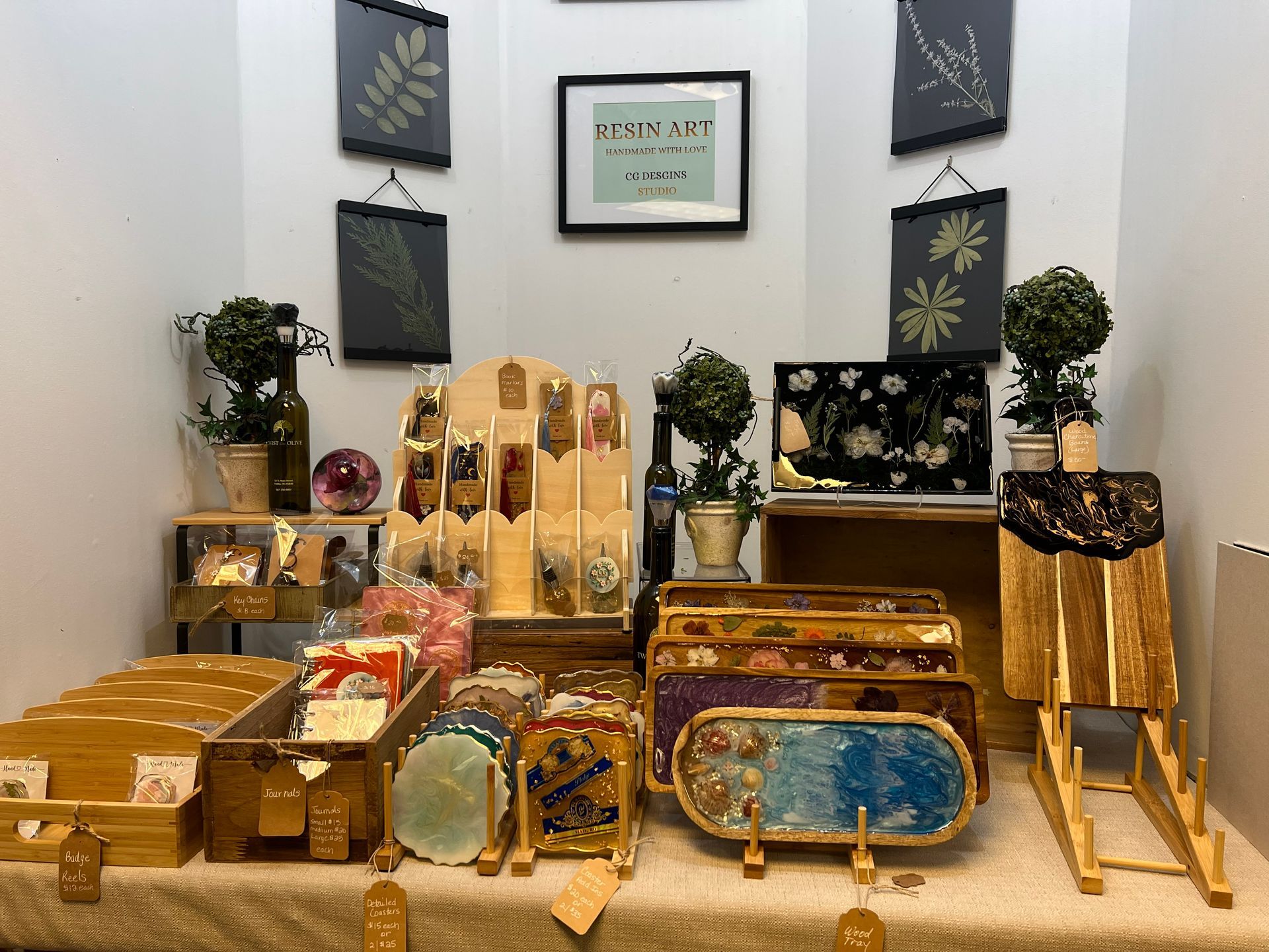 Display of products at Twist The Olive Findlay, Ohio