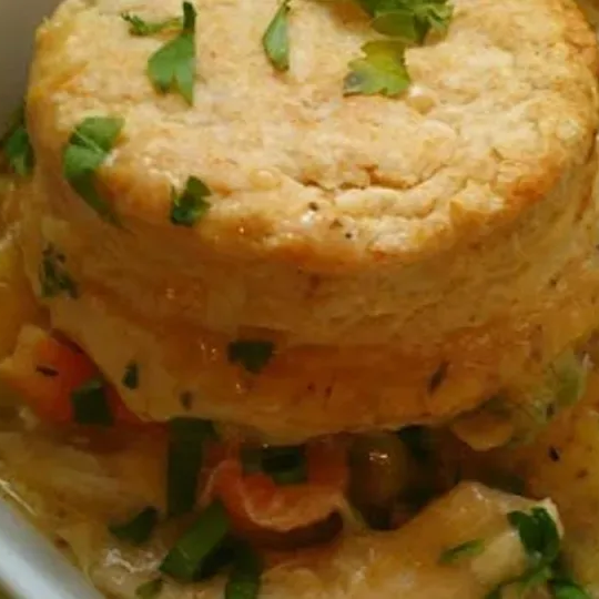 Mushroom & Sage Chicken Pot Pie