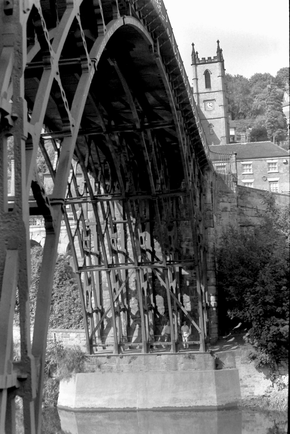 Iron Bridge, on the river Severn