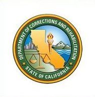 California Department of Corrections and Rehabilitation seal with torch and California map