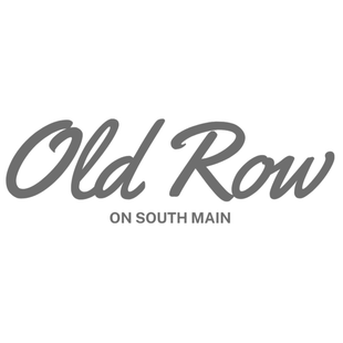 Old Row logo in gray script with “ON SOUTH MAIN” beneath it