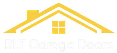 Yellow house-roof logo with a window and the text &ldquo;BKC Carpet Doors&rdquo;